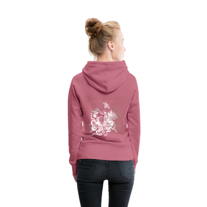 Vintage Steampunk Oktopus Motiv - Frauen Premium Hoodie - by Artful Alchemist