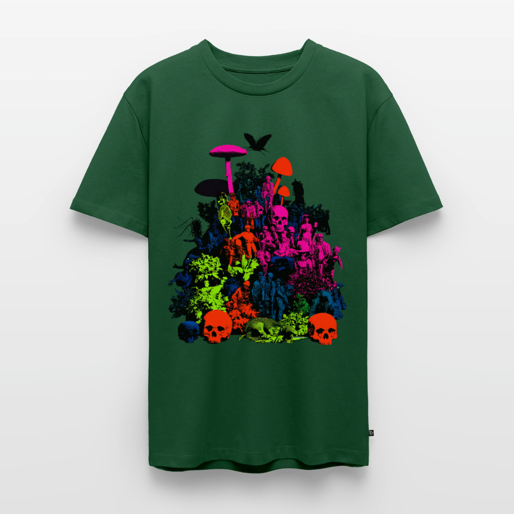Neon Oddities – Männer Premium T-Shirt - Flaschengrün