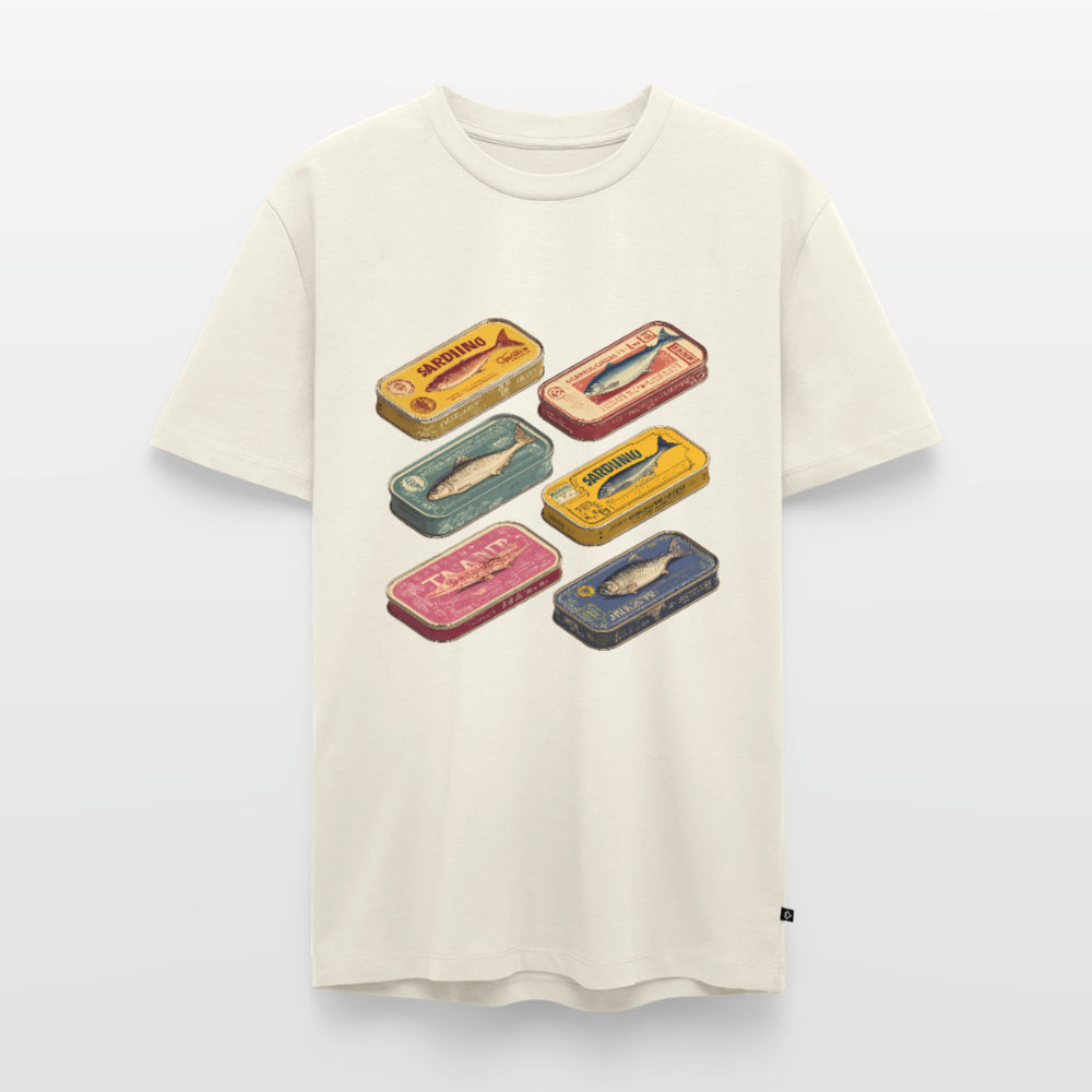Vintage Sardine Cans Collective - Männer Premium T-Shirt - by Artful Alchemist
