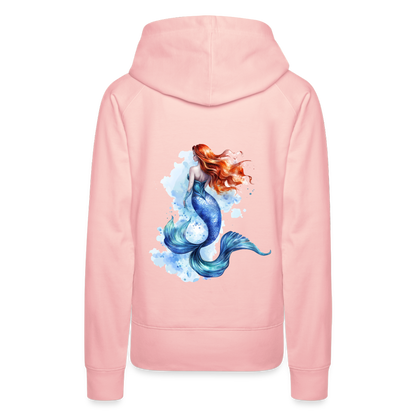 Meerjungfrau als Aquarelle - Frauen Premium Hoodie - by Artful Alchemist