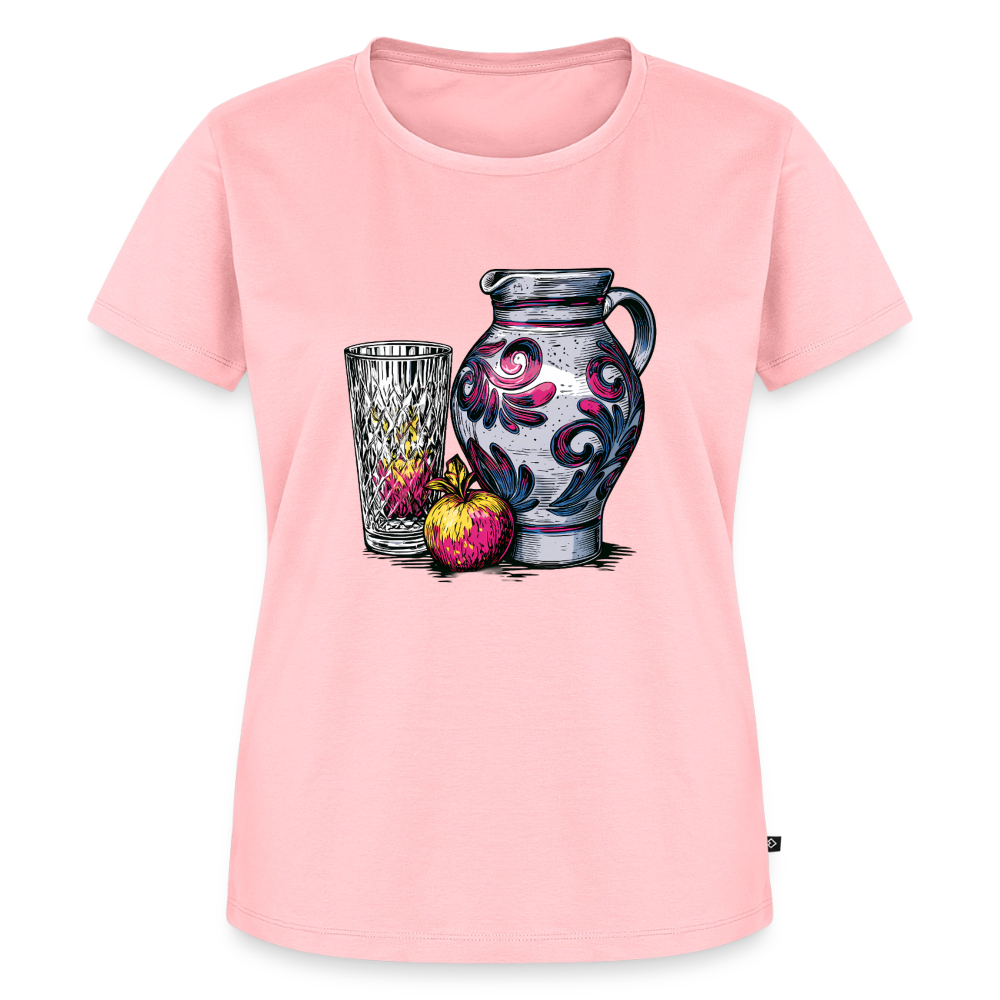 Pink Bembel & Äppelwoi - Frauen Premium T-Shirt - Rosa