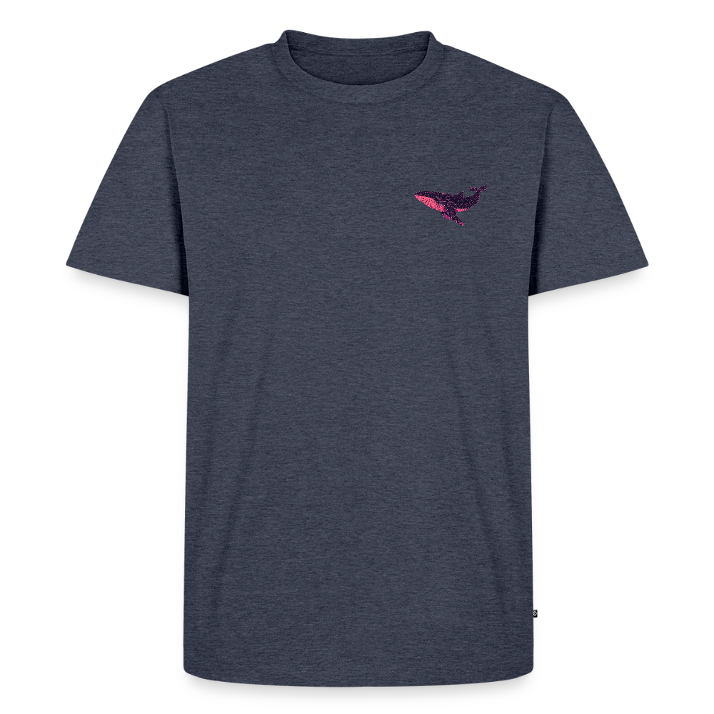 Stellar Whale – Minimalist Pocket - Männer Premium Bio T-Shirt - by Artful Alchemist