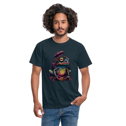 Trippy Pilz Frosch - Psychedelisches Motiv - Männer T-Shirt - by Artful Alchemist