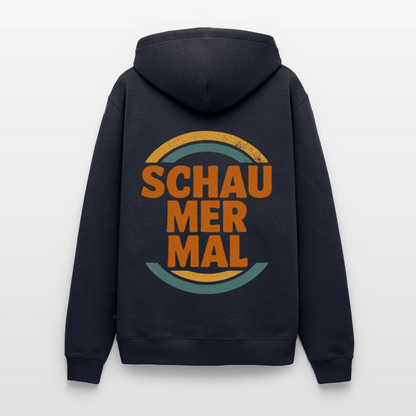„Schau Mer Mal“ – Retro Look aus Hessen - Männer Premium Hoodie - by Artful Alchemist