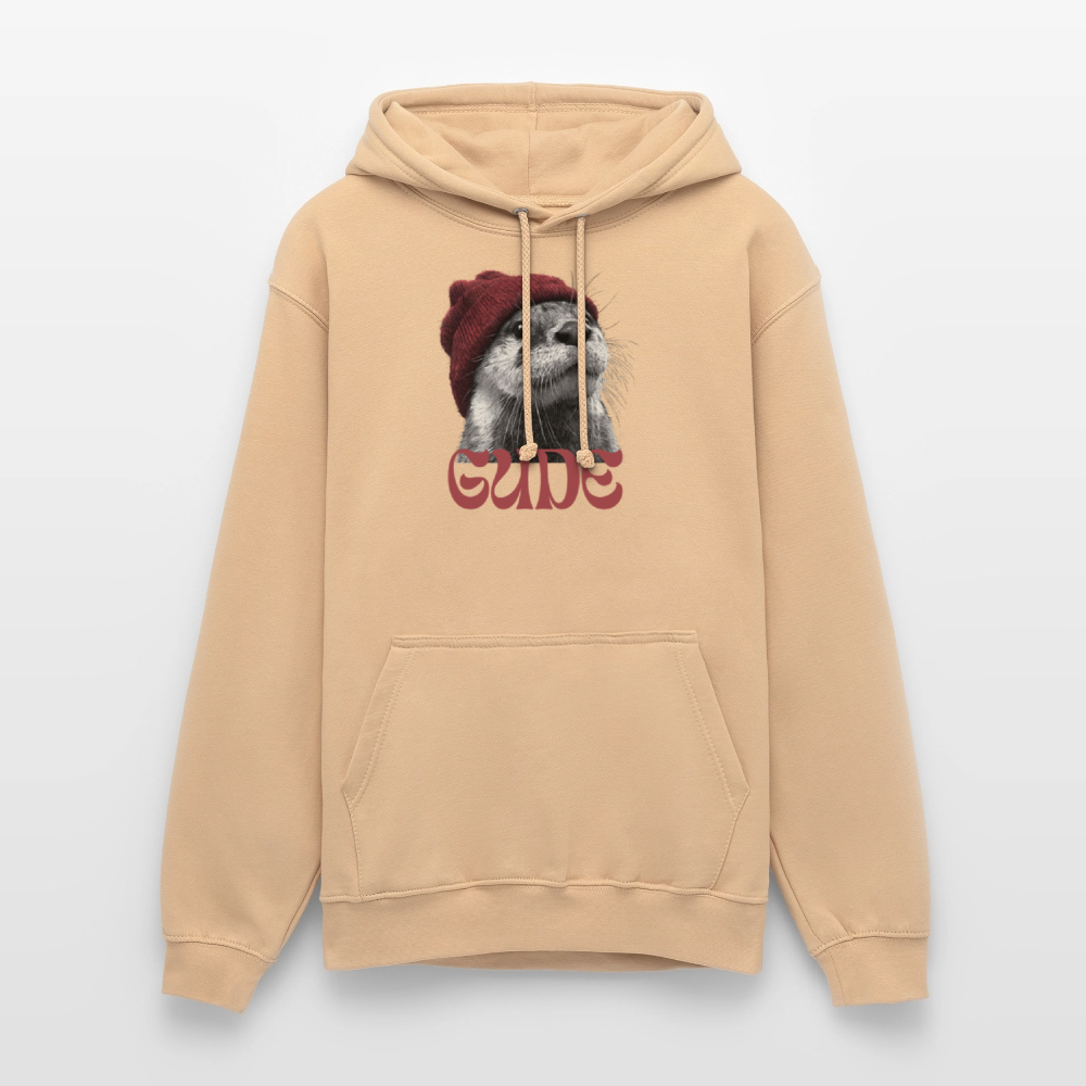 Gude Otter - Unisex Hoodie - Pfirsich