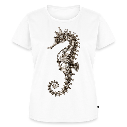 Clockwork Seahorse – Steampunk - Frauen Premium T-Shirt - by Artful Alchemist