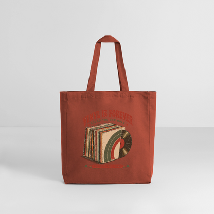 Vinyl Is Forever - Midweight recycelter Stoffbeutel von Stanley/Stella - by Artful Alchemist