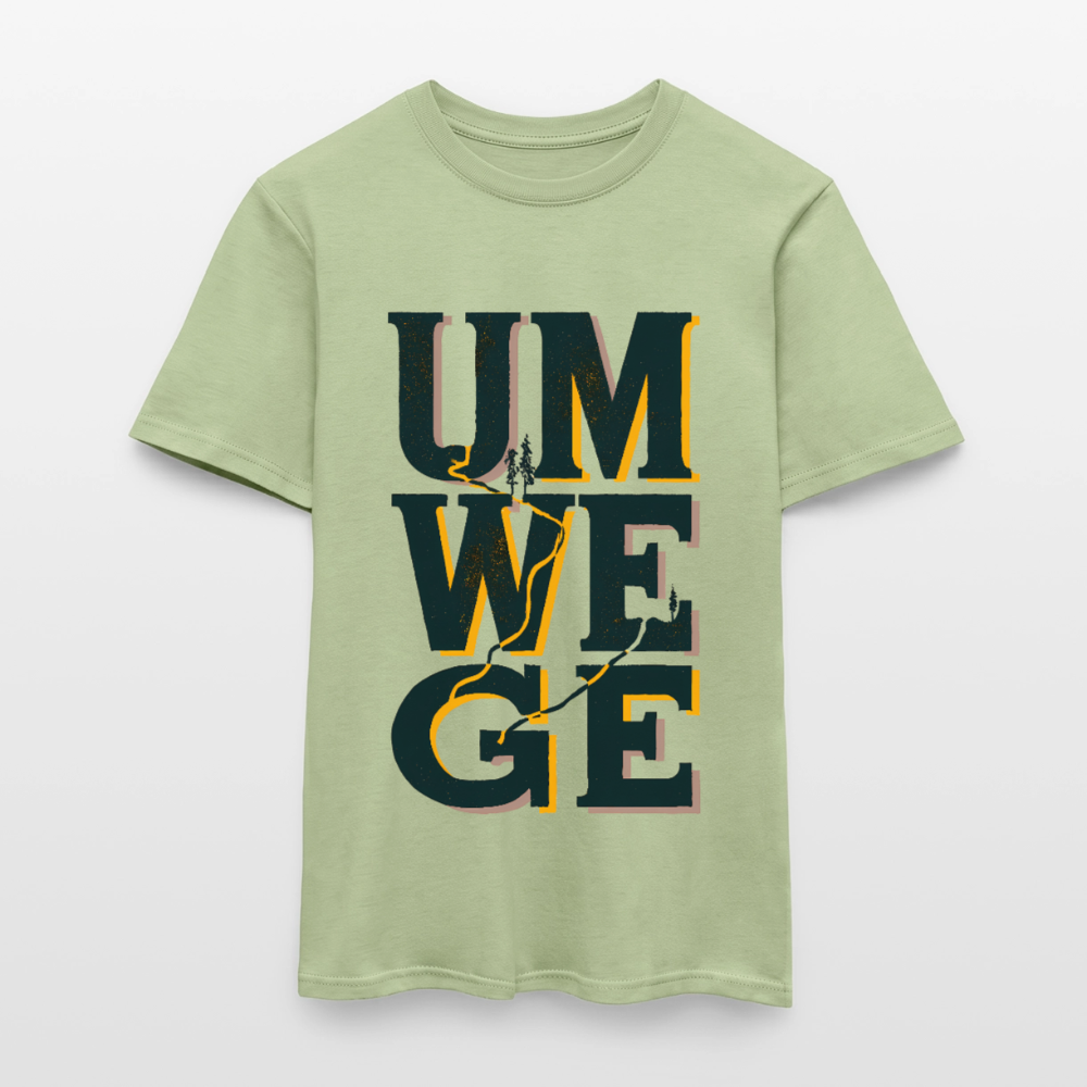 Umwege – Männer T-Shirt - Sage