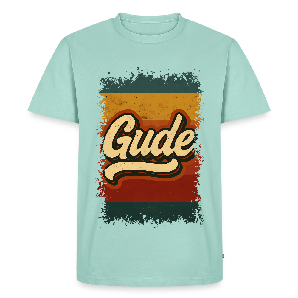 GUDE Shirt - Männer Premium T-Shirt - Mint 
