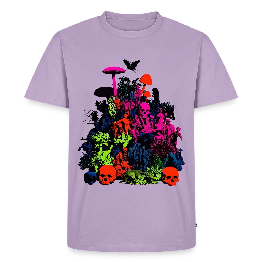 Neon Oddities – Männer Premium T-Shirt - Lavendel