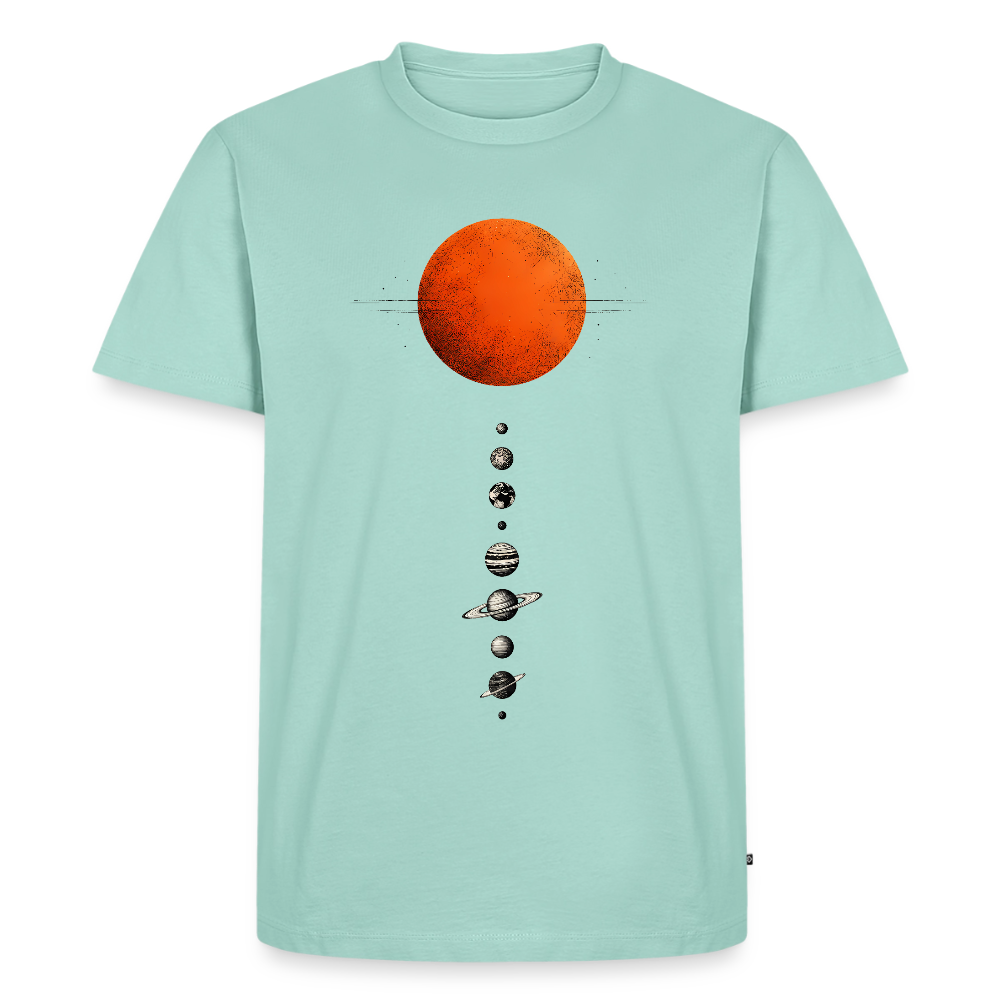 Sonnensystem - Männer Premium T-Shirt - Mint 