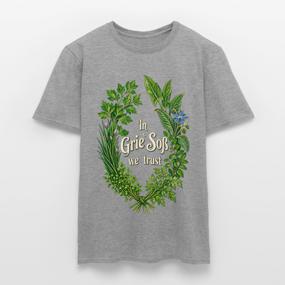 In Grie` Soß we trust - Männer T-Shirt - by Artful Alchemist