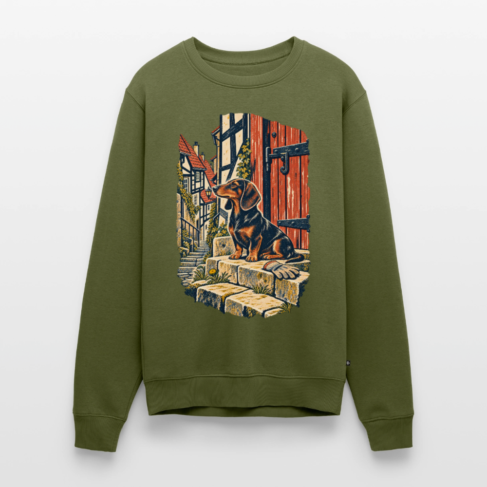 Altstadt-Dackel – Männer Premium Pullover - by Artful Alchemist