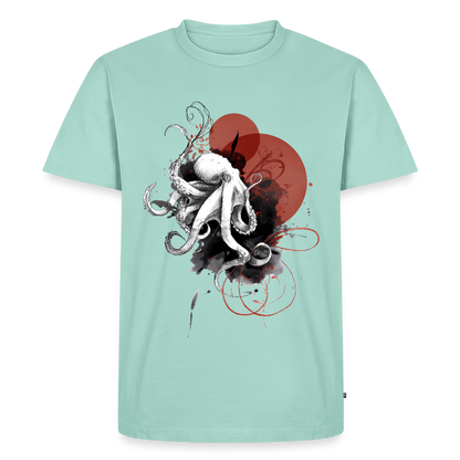 Oktopus Design – Tiefsee trifft Kunst - Männer Premium T-Shirt - by Artful Alchemist