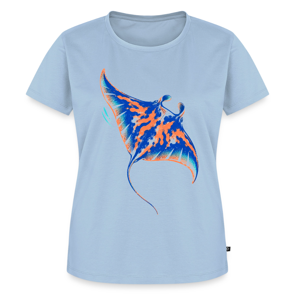 Manta Ink – Frauen Premium T-Shirt - Hellblau