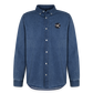 Vinyl Octopus – Denim Edition - Stanley/Stella Denim Hemd - verwaschenes Mittelblau 