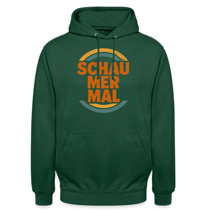 „Schau Mer Mal“ – Retro Look aus Hessen - Unisex Hoodie - by Artful Alchemist