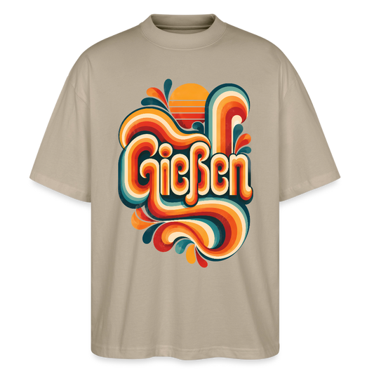 Gießen Retro – Oversized Unisex Bio T-Shirt - by Artful Alchemist