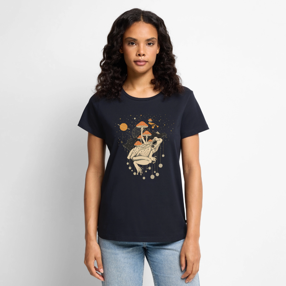 Cosmic Frog - Frauen Premium T-Shirt - by Artful Alchemist