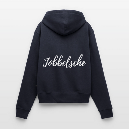 Jobbelsche - Hessisch Mundart - Frauen Premium Kapuzen Jacke - by Artful Alchemist