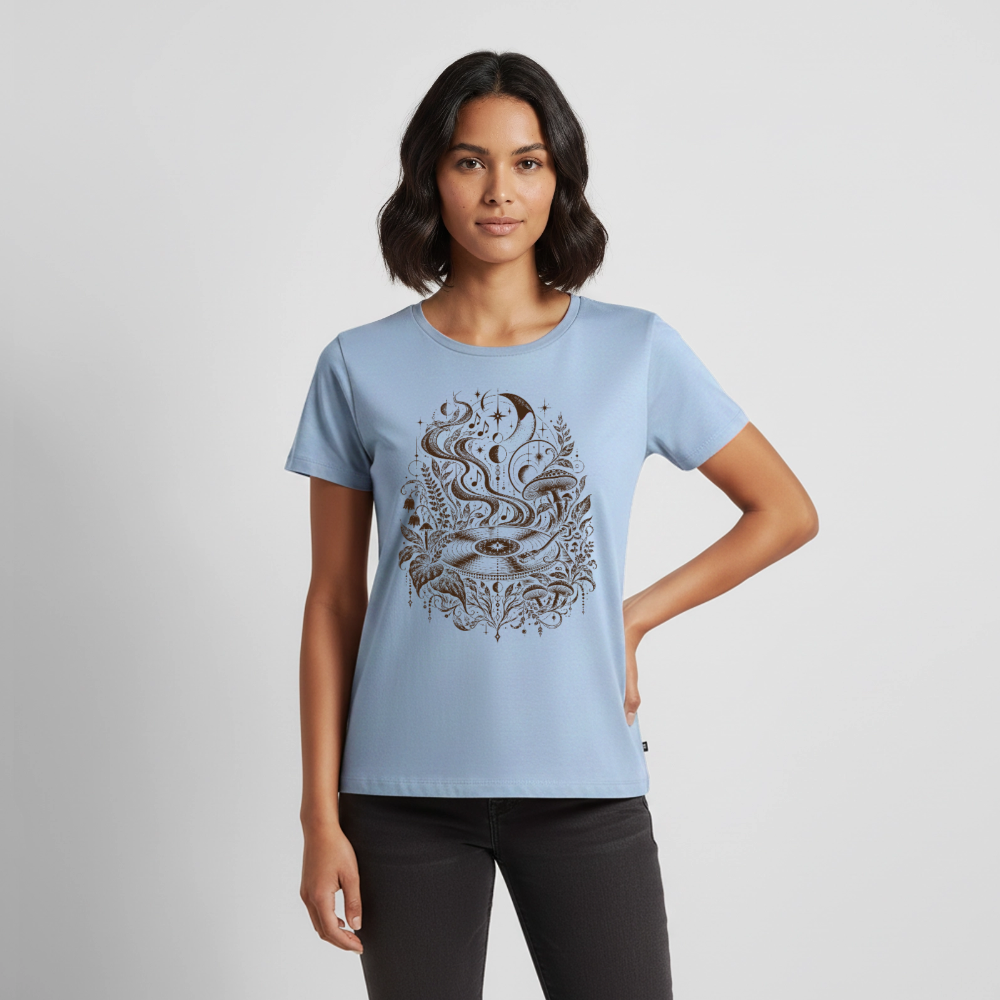 Moonlight Vinyl – Frauen Premium T-Shirt - by Artful Alchemist