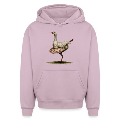 Gänseballerina - Oversized Heavyweight Unisex Hoodie - by Artful Alchemist