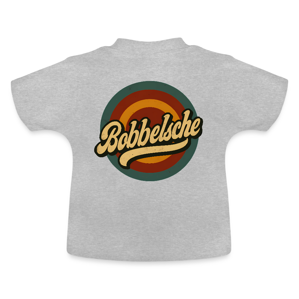Bobbelsche - Baby T-Shirt - Grau meliert