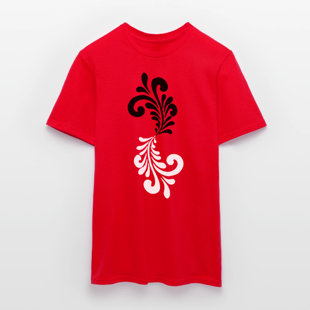 Bembel Ornamente schwarz/weiß - Männer Shirt - by Artful Alchemist