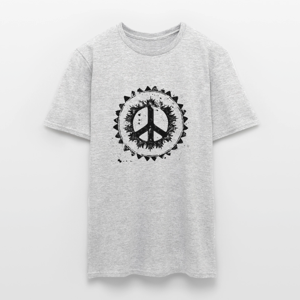 Urban Retro Peace Zeichen - Männer T-Shirt - by Artful Alchemist