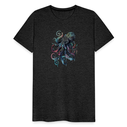 Cooler Wasserfarben Aquarell Oktopus - Männer Premium T-Shirt - by Artful Alchemist