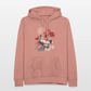 Vintage Boho Blossom Chicken - Frauen Hoodie - Altrosa