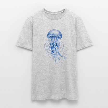 Indigo Qualle - Männer T-Shirt - by Artful Alchemist