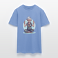 Coole Yoga Oma - Meditation im besten Alter  - Männer T-Shirt - carolina blue