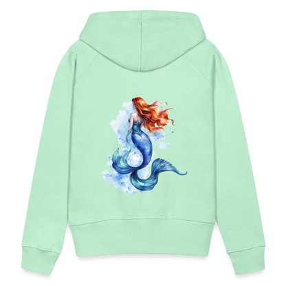 Meerjungfrau als Aquarelle - Frauen Premium Hoodie - by Artful Alchemist