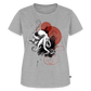 Oktopus Design – Tiefsee trifft Kunst - Frauen Premium Bio T-Shirt - Grau meliert