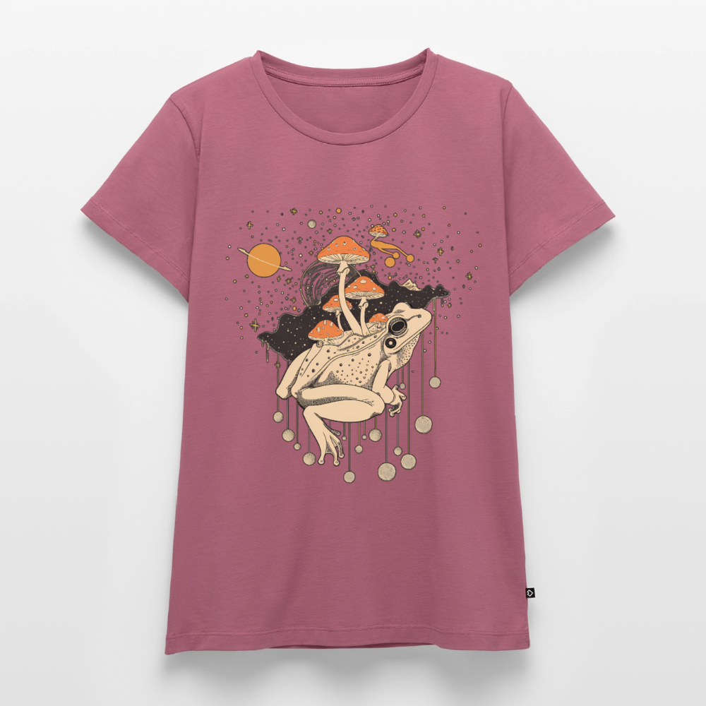Cosmic Frog - Frauen Premium T-Shirt - by Artful Alchemist