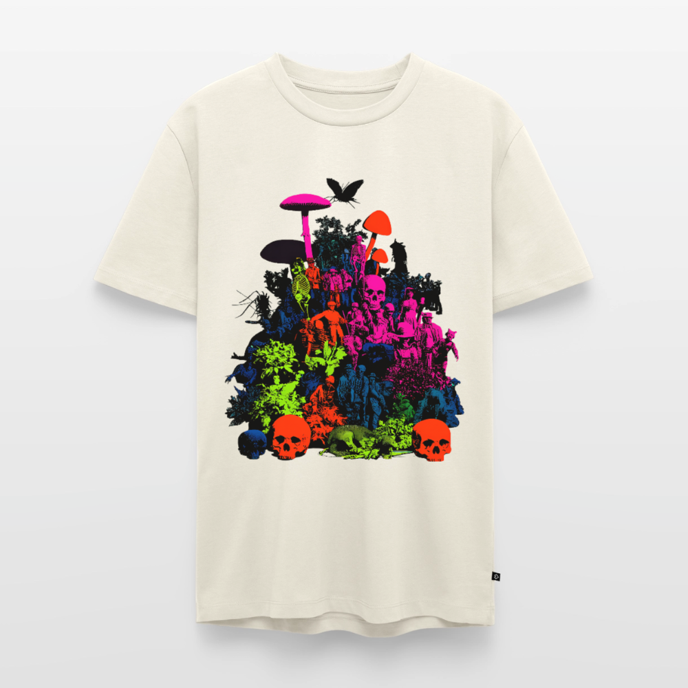 Neon Oddities – Männer Premium T-Shirt - Naturweiß