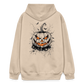 Gruseliger Horror Kürbis - Halloween Motiv - Gildan Unisex Softstyle® Midweight Hoodie - Sand