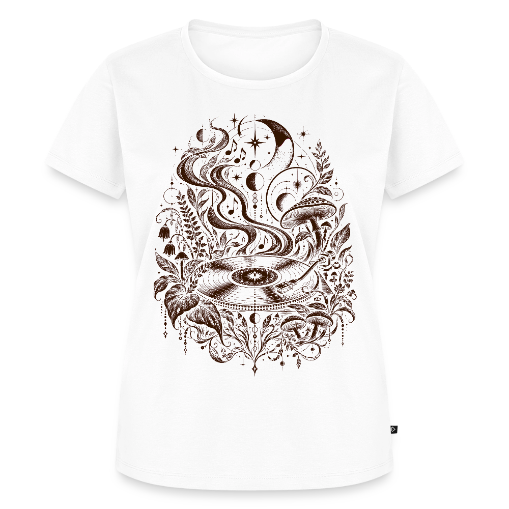 Moonlight Vinyl – Frauen Premium T-Shirt - by Artful Alchemist