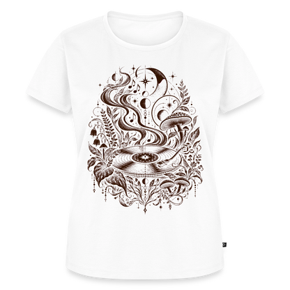 Moonlight Vinyl – Frauen Premium T-Shirt - by Artful Alchemist