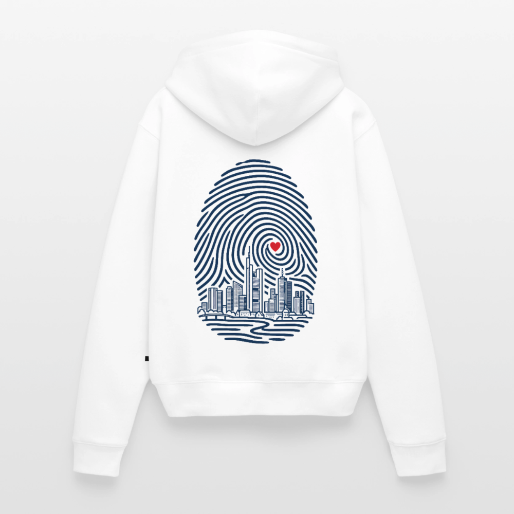 Frankfurt im Herzen - Frauen Premium Hoodie - by Artful Alchemist