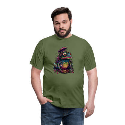 Trippy Pilz Frosch - Psychedelisches Motiv - Männer T-Shirt - by Artful Alchemist