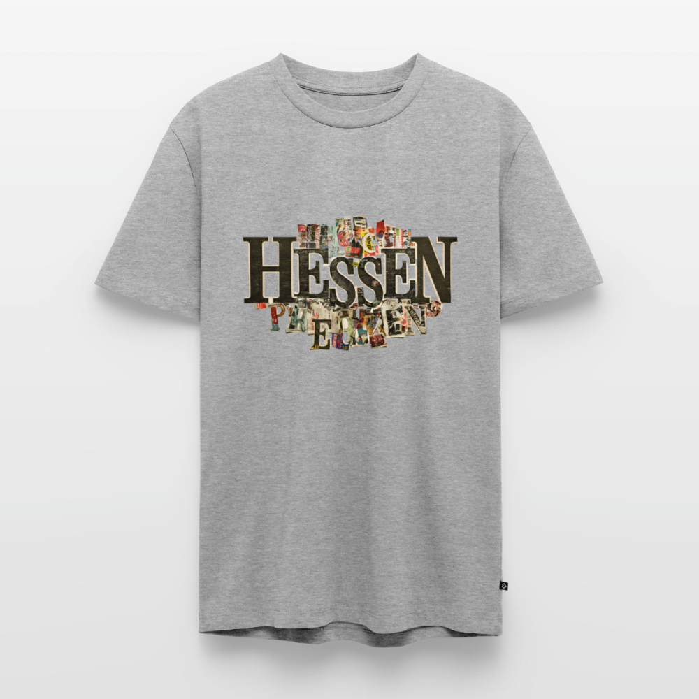 Hessen Collage - Männer Premium T-Shirt - Grau meliert