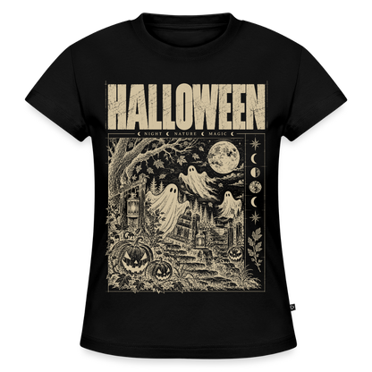 Halloween Night – Damen Bio-T-Shirt Slim Fit - by Artful Alchemist