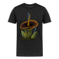 Flora Mortis - Titanwurz Pflanze mit Skeletten - Männer Premium T-Shirt - Anthrazit