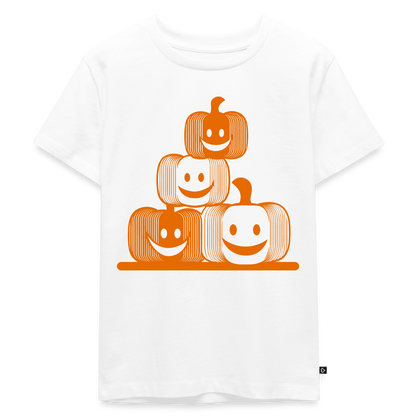 Happy Pumpkin Crew - Kinder Premium T-Shirt - by Artful Alchemist