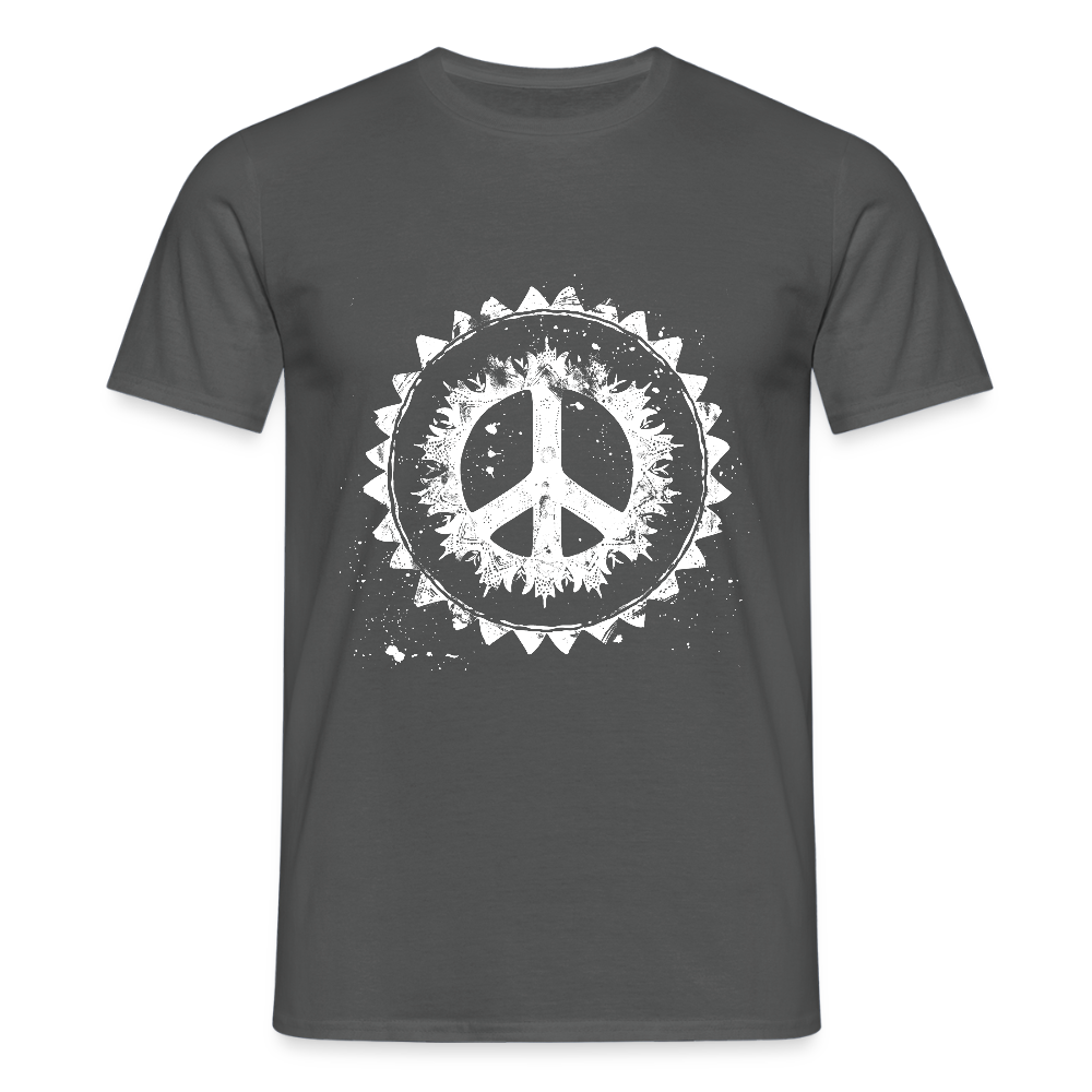 Urban Retro Peace Zeichen - Männer T-Shirt - by Artful Alchemist