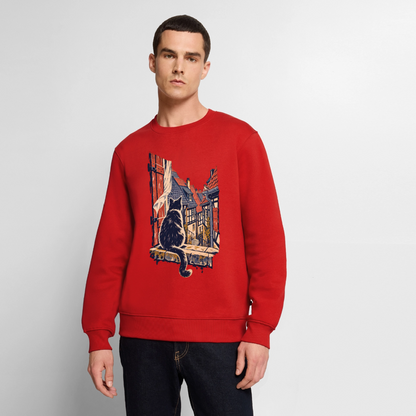 Altstadt-Katze – Männer Premium Pullover - by Artful Alchemist