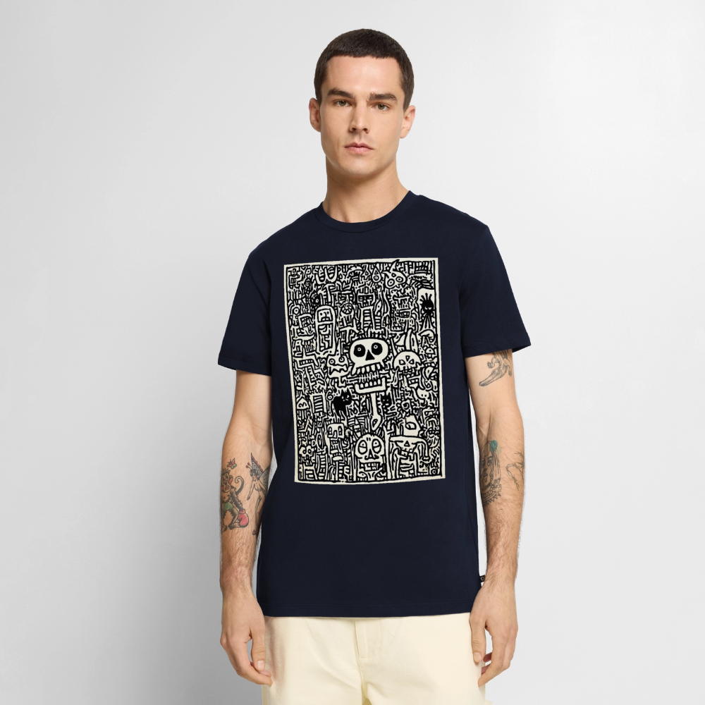 Weird Creatures – Männer Premium T-Shirt - Navy