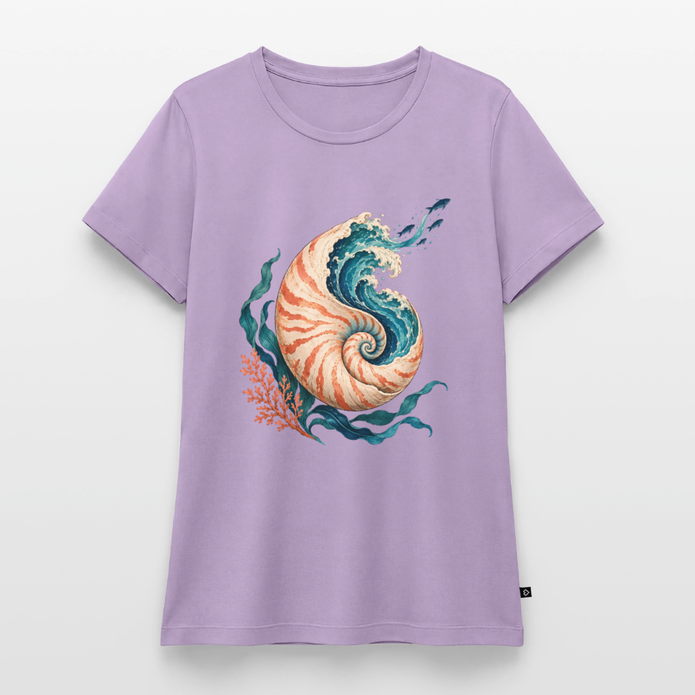 Nautilus Wave – Frauen Premium T-Shirt - Lavendel